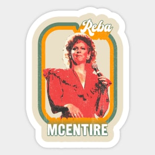 Reba McEntire // 90s Retro Sticker